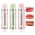 3 Pack Lip Balm,Color Changing Lip 