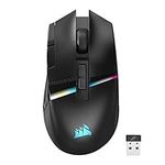 CORSAIR DARKSTAR RGB WIRELESS MMO Gaming Mouse – 26,000 DPI – 15 Programmable Buttons – Up to 80hrs Battery – iCUE Compatible – PC, PS5, PS4, Xbox – Black