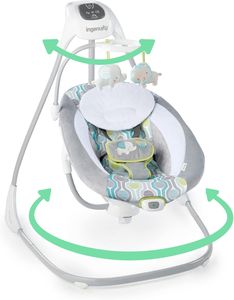 Ingenuity SimpleComfort Baby Swing – Soothing Infant Seat
