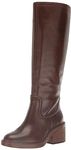 Vince Camuto Women's Vuliann Knee High Wide Calf Boot Fashion, Smokey Nut, 4.5 UK