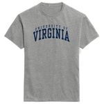 Ivysport University of Virginia Cavaliers Short-Sleeve T-Shirt, Classic, Charcoal Grey, Small