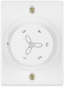 Anchor by Panasonic Penta EME Deluxe Fan Regulator White, Rotary Step Control, Reliable & Compact Fan Speed Controller (38660-1)