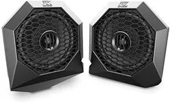 MTX Polaris RZRPOD65 6.5 Inch 130 Watt Dash Mount Heavy Duty Durable RZR ATV Coaxial Speakers, Fits 2014 to 2016 RVR ATVs, Pair