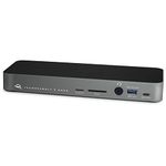 OWC 14-Port Thunderbolt 3 Dock with Cable, Compatible with Windows PC and Mac, Space Gray