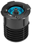 Gardena Sprinkler System Water Plug with 3/4 inch external thread: Water intake of the pipeline system, integrated stop valve, removable dirt filter, underground installation (08266-20)