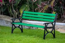 Garden Outdoor Cast Iron Bench- 3 Seater by Venusto INDIA- DGB-102