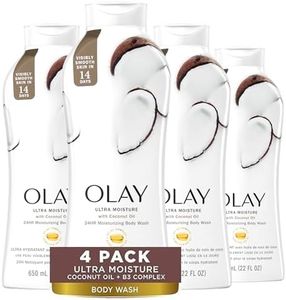 Olay Ultra Moisture Coconut Oasis Body Wash, 22 oz, (4 Count)