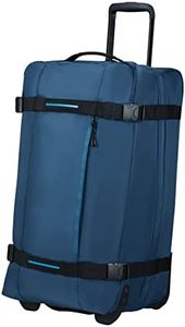 American Tourister Urban Track Travel Bag with 2 Wheels, Blue (Combat Navy), M (68 cm - 84 L), Travel Bag