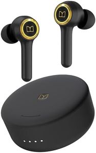 Monster Clarity 102 Plus Wireless Earbuds, Bluetooth Headphones with HiFi Stereo, 4 ENC Mic for Crystal Clear Call, 30H Playtime, Type-C Charging, IPX6 Waterproof in-Ear Ear Buds Earphones for Sports