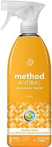 Method Antibacterial All-Purpose Cleaner Spray, Citron, Kills 99.9% of Household Germs, 28 Fl Oz