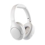 QCY H3 LITE Active Noise Cancelling Headphones, Wireless Over Ear Bluetooth Headphones, 60H Playtime, Muti-Point Connection, Bluetooth 5.3 Headsets for Travel, Home Office(White)