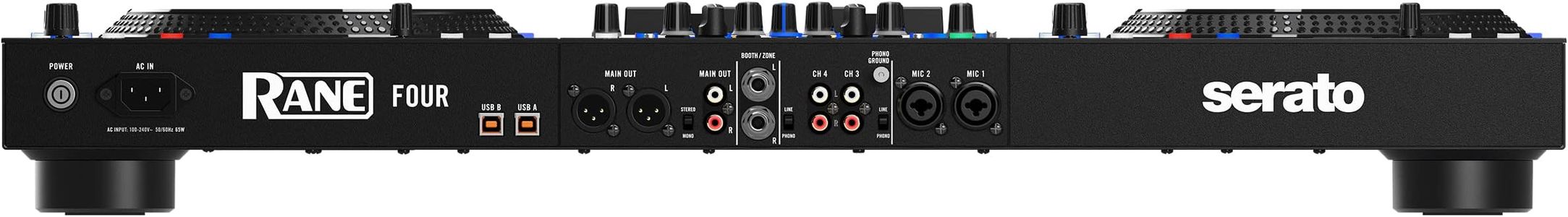 Rane DJ FOUR 4-Deck DJ Controller – Professional Performance Mixer