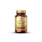 Solgar NAC (N-Acetyl-L-Cysteine) 600 Mg Vegetable Capsules - Pack of 60 - Healthy Skin, Hair and Nails - Vegan