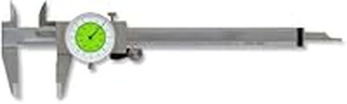 Oshlun MTDCF-06 6-Inch Stainless Steel Fractional Dial Caliper