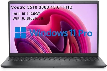 Dell Vostro 15 3510 3000 15.6" FHD Business Laptop Computer, Intel i5-1135G7 (Beat i7-1065G7), 16GB DDR4 RAM, 1TB PCIe SSD, WiFi 6, Bluetooth, Numeric Keypad, Black, Windows 11 Pro