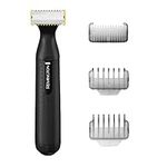 Remington Omniblade Hybrid Stubble Trimmer and Shaver - Battery Operated Cordless Shaver with 3 Stubble Combs; 1mm; 3mm and 5mm HG1000, Black