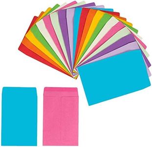200 Pack Self-Adhesive Small Parts Packets Envelopes Kraft Self Sealing Seed Envelopes Coin Stamps Storage for Home, Garden, Wedding or Office (3.23"x4.53")