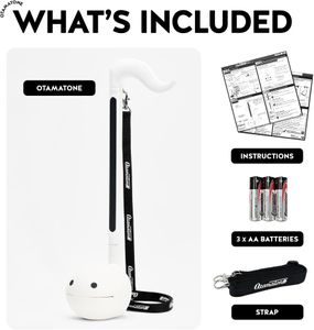 Otamatone Deluxe Synthesizer – Black Electronic Musical Instrument