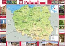 Pictorial Poster Map of Poland - 23