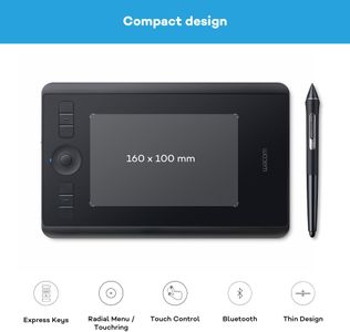 Wacom Intuos Pro M Drawing Tablet – Medium Graphics Tablet