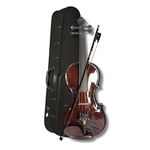 Musical Works Quality Violin Bakan Wood for Music Enthusiasts and Students With Box,Bow,Rosin All accessories are made by pure wood, no plastic used.