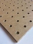 6mm Thick Wooden Pegboard 120cm x 60cm 25mm Hole centres 7mm Hole