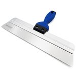 HOGARD 14" Taping Knife | Made of Stainless Steel with a Soft Grip | Perfect Plastering Tool | Made in EU