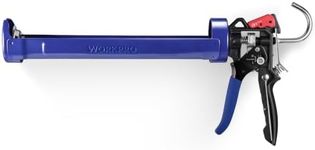 WORKPRO 29 oz Caulking Gun, Caulk Gun with Adjustable 9:1&18:1 Thrust Ratio