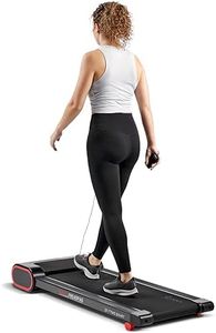 Sunny Health Slim Under Desk Treadpad with Remote
