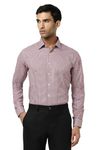 Van Heusen Men's Slim Fit Shirt (VHSFFSLBJ70970_Maroon 40)