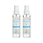 One Fur All Pet House Freshening Room Spray - Sunwashed Cotton Pack of 2 - Concentrated Air Freshener - Non-Toxic & Pet-Friendly Air Freshener - Pet Odor Eliminator Room Spray