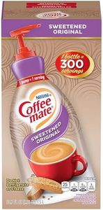 Nestle Coffee mate Coffee Creamer, Sweetened Original, Concentrated Liquid Pump Bottle, Non Dairy, No Refrigeration, 50.7 oz