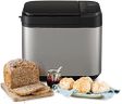 Panasonic SD-YR2550 Fully Automatic Bread maker, with Yeast&Raisin & Nuts Dispenser, 31 Programmes, 4 Gluten-Free Mode, Dual Temperature Sensors, 13 Hours Digital Timer, Silver