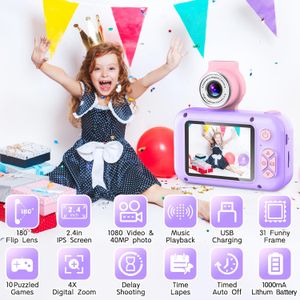 ARNSSIEN Kids Camera with 32GB Memory Card – Digital Children’s Camera