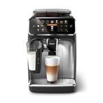 PHILIPS 2300 Series Fully Automatic Espresso Machine - 4 Beverages, Modern color touch screen display, LatteGo milk system, SilentBrew, 100% Ceramic Grinder, AquaClean Filter, Matte Black (EP2336/40)