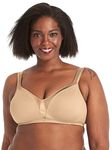 Playtex Women's 18 Hour Sensational Sleek Wirefree Bra, Nude,36D