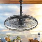 AHAWILL Outdoor Ceiling Fans with L