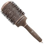 Kobe Professional Heat-Retaining Ceramic & Ionic Round Hair Brush for Blow Drying - With Nanotechnology - 65mm Barrel Brush - Blow Dry Hair Brush,Curling Brush -For Styling, Straightening & Detangling