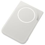 Samsung Galaxy Magnetic Wireless Battery Pack (Gray Color), 5000mAh, Qi2 15W Wireless Charging, 25W Wired Charging, Built-in Kick Stand, Type C to C Cable Included