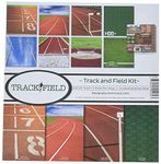 Reminisce Track and Field Collection Scrapbook Kit