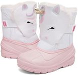 TETSUO Unicorn Kids Snow Boots, Gir