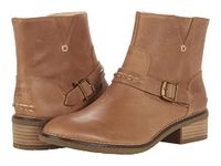 Seaport Storm Buckle Bootsie Leather, Tan, 8.5M