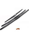 RYU7® Hybrid Wiper Blades Set Fits- Honda Jazz Front & Rear Wiper Blade(Pack of 3)