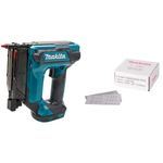 Makita DPT353Z 18V Li-Ion LXT Pin Nailer - Batteries And Charger Not Included & F-31841 Headless Pin Nail 23G/0.6 P30, Multi-Colour