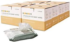 Ecoriginals Natural Compostable Eco Baby Wipes | 24 Packs, 1680 count (Purified NZ Water)