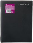 Collins 835 Ringbound Telephone and Address Book black