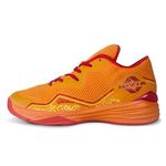 Nivia Warrior 2.0 Basketball Shoes for Men, Soft Cushion EVA Inner Insole, Indoor & Outdoor Court Shoes, Ultimate Comfort, Lightweight Flexibility, Reliable Grip Size-UK09(Orange)