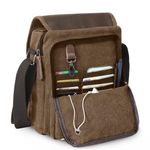 Easy-U Messenger Bag - Men's Shoulder Bag with Plenty of Pockets for Travel, Work, School, Day-to-Day Use