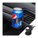 CGEAMDY Car Cup Holder, Car Drink Bottle Rack Adjustable Water Bottle Ashtray Holder, Adjustable Vent Cup Holders, Universal Car Air Vent Cup Holder Bracket for Mugs, Water, Coffee, And Glass Bottle