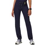 FIGS YOLA Skinny Scrub Pants for Women – Navy, Tall XXL